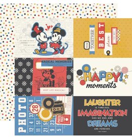 SIMPLE STORIES SIMPLE STORIES SAY CHEESE CLASSIC MOUSE 4x6 ELEMENTS 12x12 CARDSTOCK