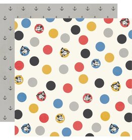 SIMPLE STORIES SIMPLE STORIES SAY CHEESE CLASSIC MOUSE GOLLY, GEE 12x12 CARDSTOCK