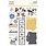 SIMPLE STORIES SIMPLE STORIES SAY CHEESE CLASSIC MOUSE 6x8 RUB-ONS 2/PK