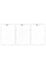 SIZZIX SIZZIX CAT KERR CREATE CLEAR STAMP & STENCIL SET