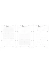 SIZZIX SIZZIX VIC HOLLINS GEOMETRIC CLEAR STAMP & STENCIL SET