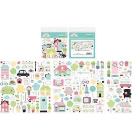 DOODLEBUG DESIGN DOODLEBUG DESIGN MY HAPPY PLACE ODDS & ENDS DIE-CUTS