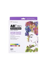 TOMBOW TOMBOW ABT PRO NATURE PALETTE ALCOHOL-BASED MARKERS 12/PK