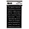 RANGER DYLUSIONS BIGGER BACK CHAT STICKERS BLACK SET #4