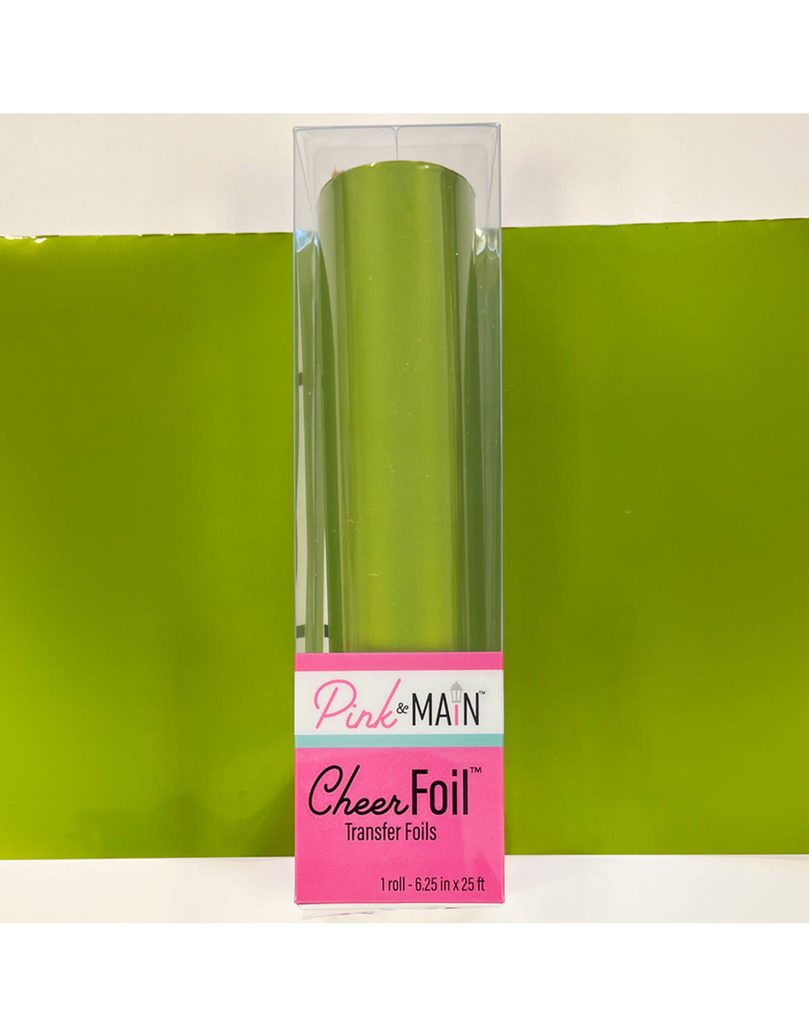 PINK & MAIN PINK & MAIN SATIN SAGE CHEERFOIL