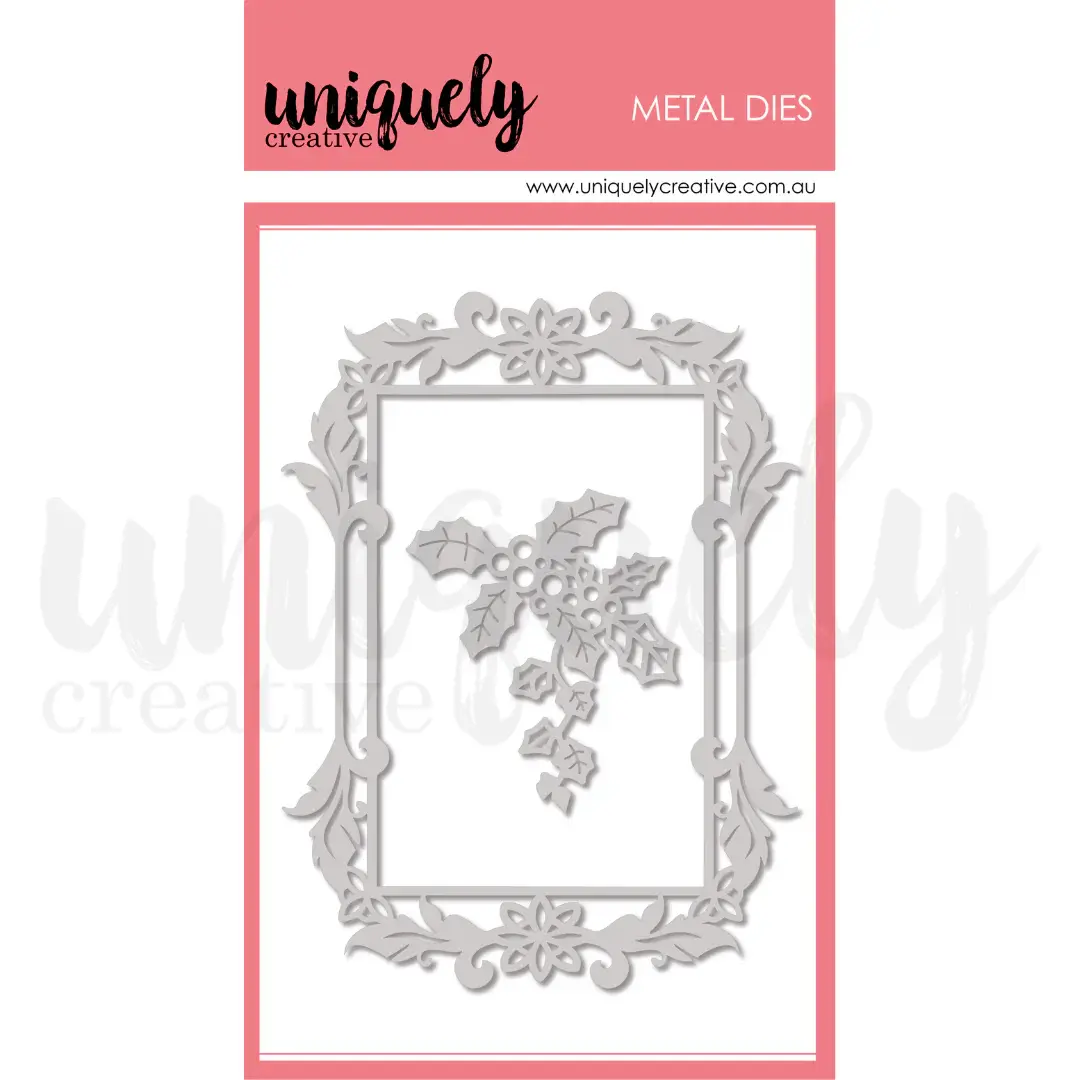 UNIQUELY CREATIVE UNIQUELY CREATIVE DECORATIVE FRAME DIE SET