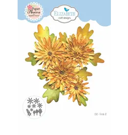 ELIZABETH CRAFT DESIGNS ELIZABETH CRAFT DESIGNS PAPER FLOWERS BY ANGELICA TURNER FLORALS 32 DIE SET