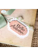 ELIZABETH CRAFT DESIGNS ELIZABETH CRAFT DESIGNS PAPER FLOWERS BY ANGELICA TURNER AUTUMN GREETINGS CLEAR STAMP SET