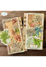 ELIZABETH CRAFT DESIGNS ELIZABETH CRAFT DESIGNS PAPER FLOWERS BY ANGELICA TURNER AUTUMN GREETINGS CLEAR STAMP SET