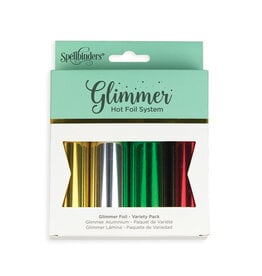 SPELLBINDERS SPELLBINDERS GLIMMER FOIL HOLIDAY VARIETY PACK