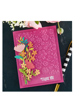 SPELLBINDERS SPELLBINDERS FLOWER FRENZY 3D EMBOSSING FOLDER