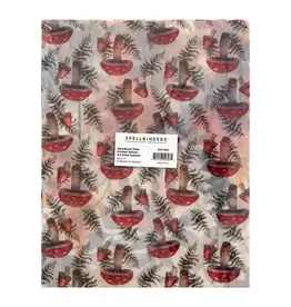 SPELLBINDERS SPELLBINDERS WOODLAND TALES COLLECTION FOILED ACETATE & VELLUM SHEETS 8.5x11 6/PK