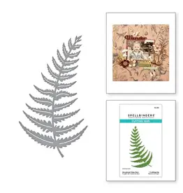 SPELLBINDERS SPELLBINDERS WOODLAND TALES COLLECTION FERN ETCHED DIE