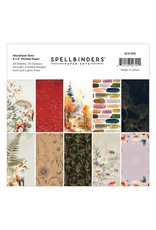 SPELLBINDERS SPELLBINDERS WOODLAND TALES COLLECTION 6x6 PAPER PAD 20 SHEETS