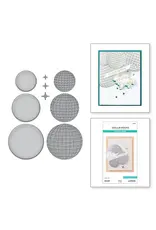 SPELLBINDERS SPELLBINDERS CARISSA WILEY SHINE BRIGHT COLLECTION DISCO BALLS ETCHED DIE SET