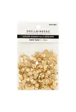 SPELLBINDERS SPELLBINDERS WOODLAND TALES COLLECTION SATIN GOLD SEQUINS