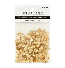 SPELLBINDERS SPELLBINDERS WOODLAND TALES COLLECTION SATIN GOLD SEQUINS