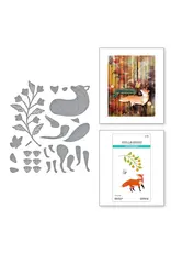 SPELLBINDERS SPELLBINDERS WOODLAND TALES COLLECTION FINLEY THE FOX ETCHED DIE