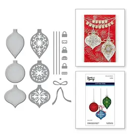 SPELLBINDERS SPELLBINDERS SIMON HURLEY TIMELESS TREES COLLECTION VINTAGE LAYERED ORNAMENTS ETCHED DIE SET