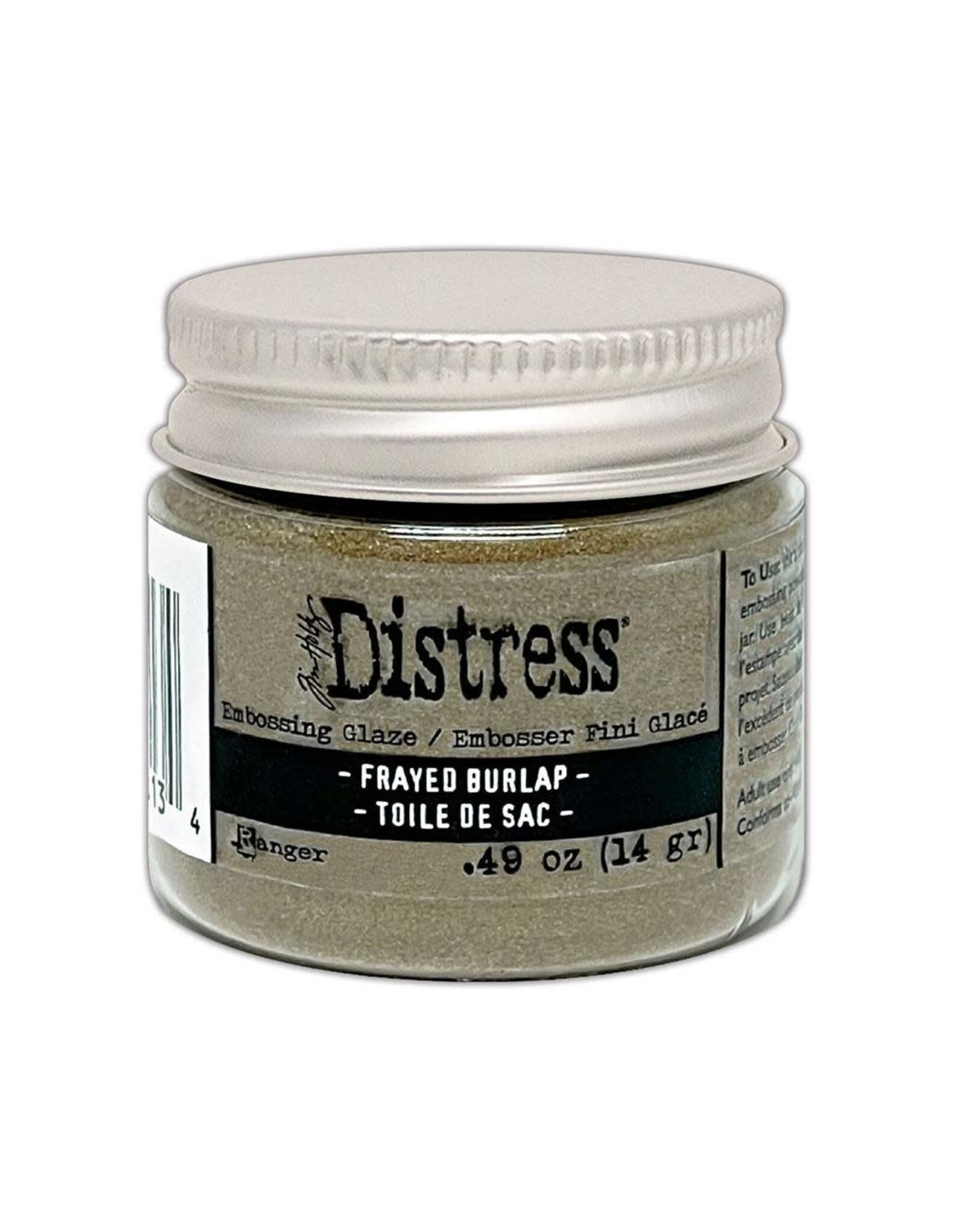 RANGER TIM HOLTZ DISTRESS EMBOSSING GLAZE FRAYED BURLAP