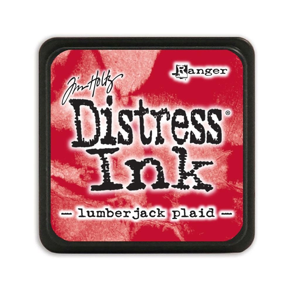 RANGER TIM HOLTZ DISTRESS MINI INK PAD LUMBERJACK PLAID