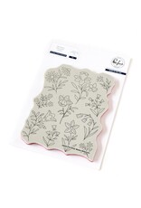 PINKFRESH PINKFRESH STUDIO PRINT SHOP: MODERN BOTANICALS CLING STAMP