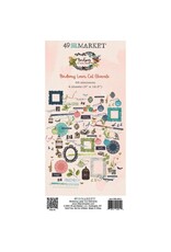 49 AND MARKET 49 AND MARKET BIRDSONG 6x12 LASER CUT ELEMENTS 95/PK