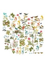 49 AND MARKET 49 AND MARKET BIRDSONG 6x12 LASER CUT WILDFLOWER 95/PK