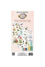 49 AND MARKET 49 AND MARKET BIRDSONG ESSENTIALS 6x12 RUB-ON TRANSFER SET 3/PK