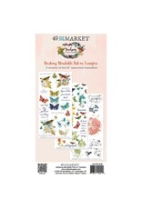 49 AND MARKET 49 AND MARKET BIRDSONG BLENDABLE 6x12 RUB-ON TRANSFER SET 3/PK