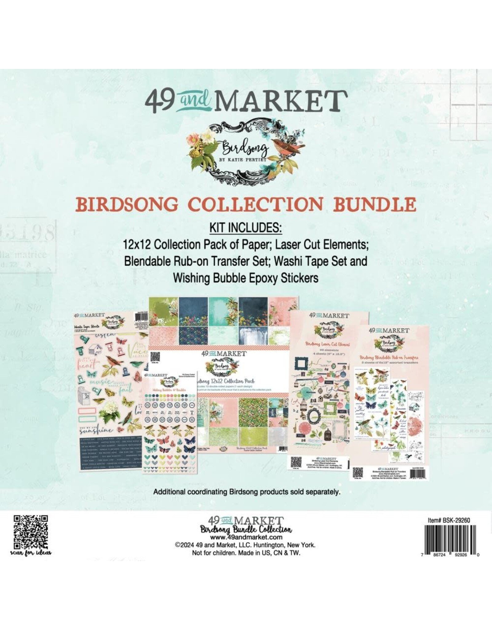 49 AND MARKET 49 AND MARKET BIRDSONG COLLECTION BUNDLE