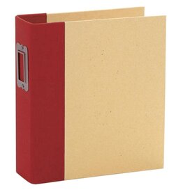 SIMPLE STORIES SIMPLE STORIES SN@P! CRANBERRY BINDER ALBUM 6X8