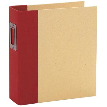 SIMPLE STORIES SIMPLE STORIES SN@P! CRANBERRY BINDER ALBUM 6X8