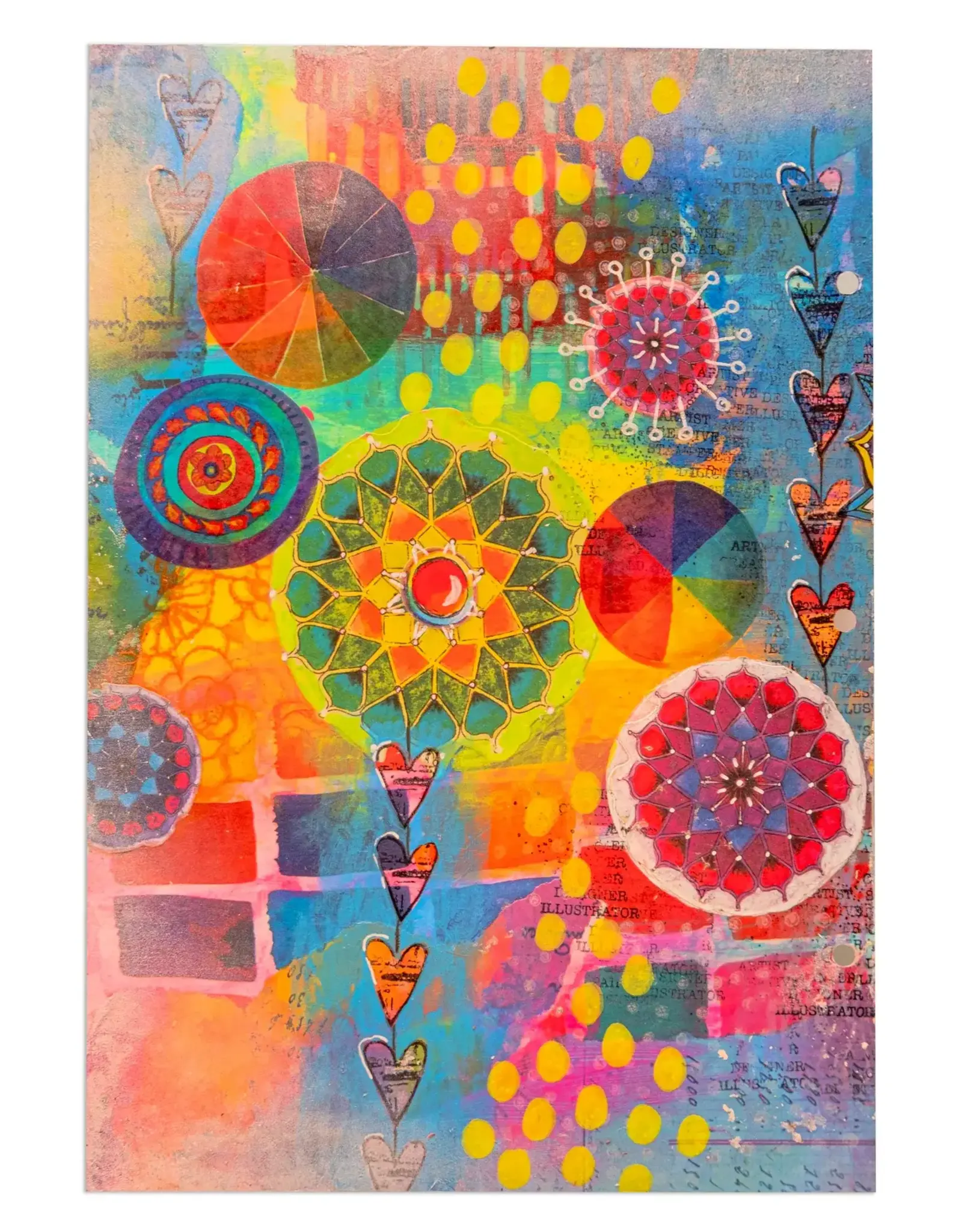 STUDIOLIGHT STUDIOLIGHT ART BY MARLENE SIGNATURE COLLECTION COLORFUL ELEMENTS A5 WASHI STICKERS