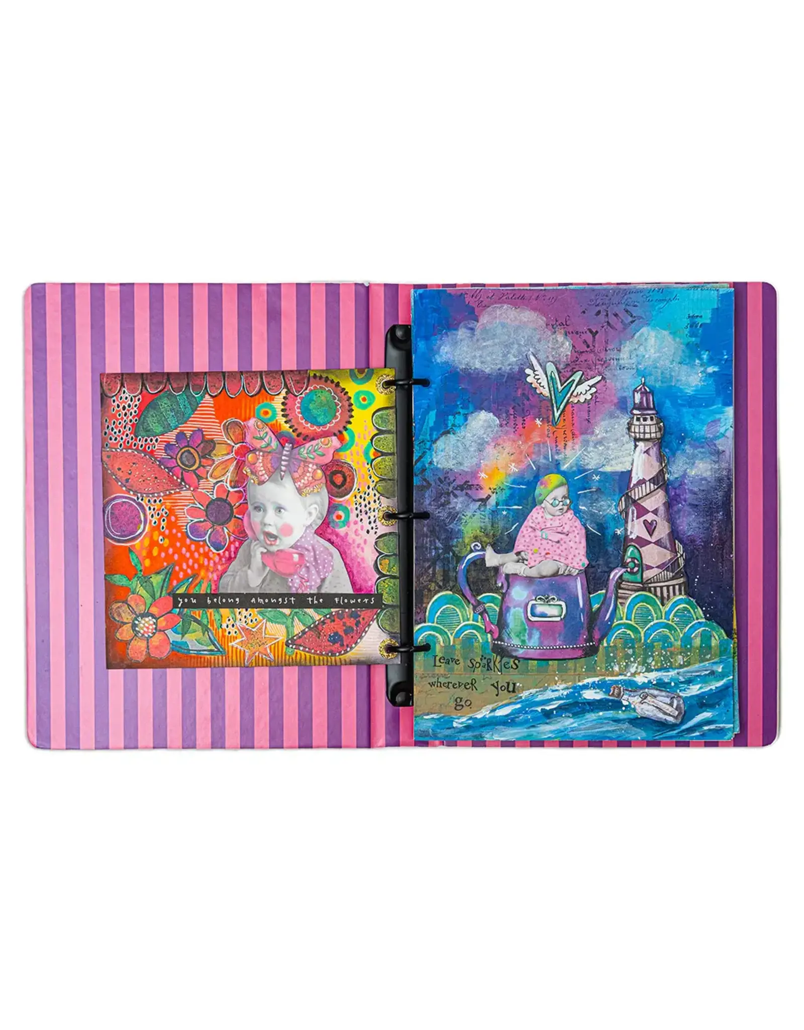 STUDIOLIGHT STUDIOLIGHT ART BY MARLENE ESSENTIALS THE PERFECT SIZE OWL RINGBOUND ART JOURNAL