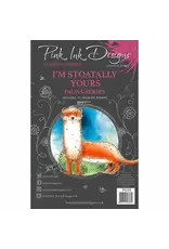 PINK INK PINK INK DESIGNS FAUNA SERIES I'M STOATALLY YOURS CLEAR STAMP SET