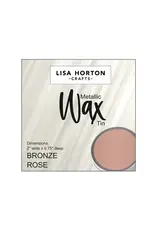 LISA HORTON CRAFTS LISA HORTON CRAFTS METALLIC WAX TIN - BRONZE ROSE