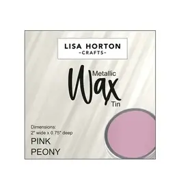 LISA HORTON CRAFTS LISA HORTON CRAFTS METALLIC WAX TIN - PEONY PINK
