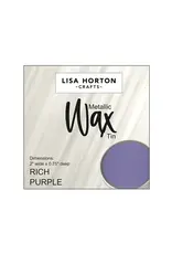 LISA HORTON CRAFTS LISA HORTON CRAFTS METALLIC WAX TIN - RICH PURPLE