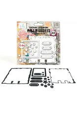 AALL & CREATE AALL & CREATE #70 STARBOLTED SENTIMENTS DIE SET
