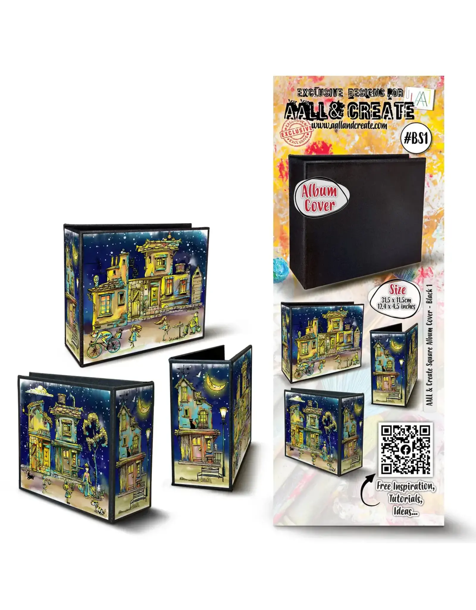 AALL & CREATE AALL & CREATE SQUARE ALBUM COVER BLACK
