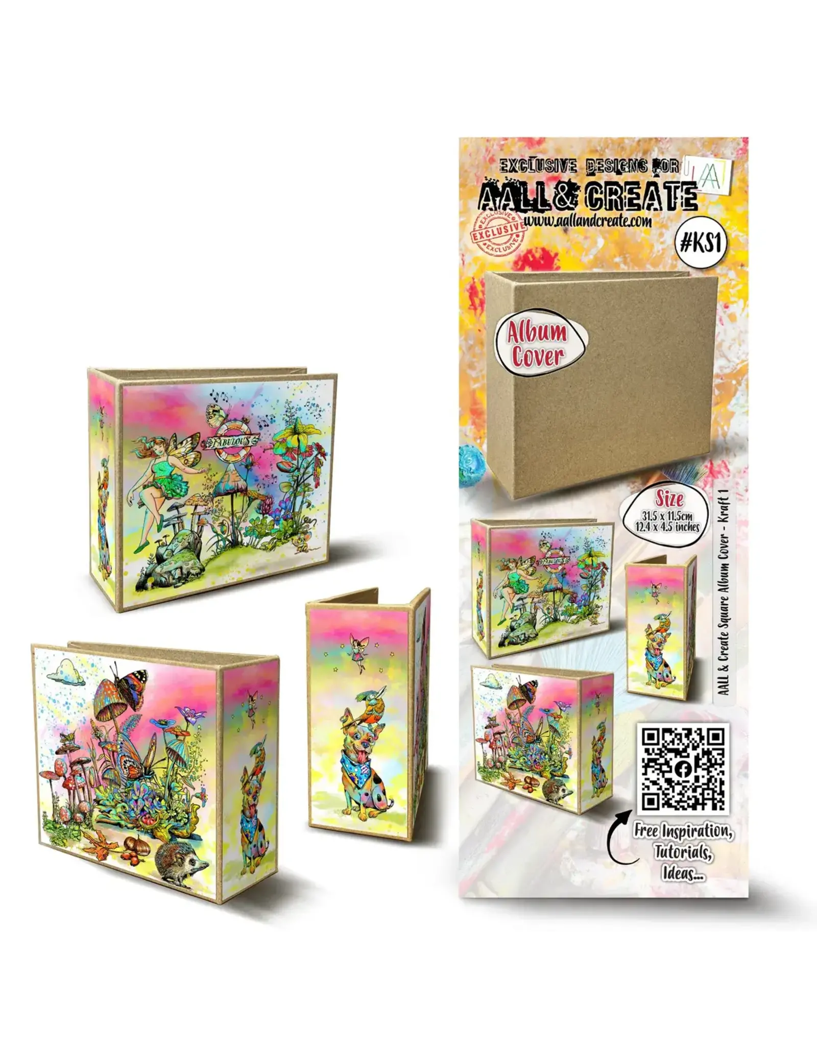 AALL & CREATE AALL & CREATE SQUARE ALBUM COVER KRAFT