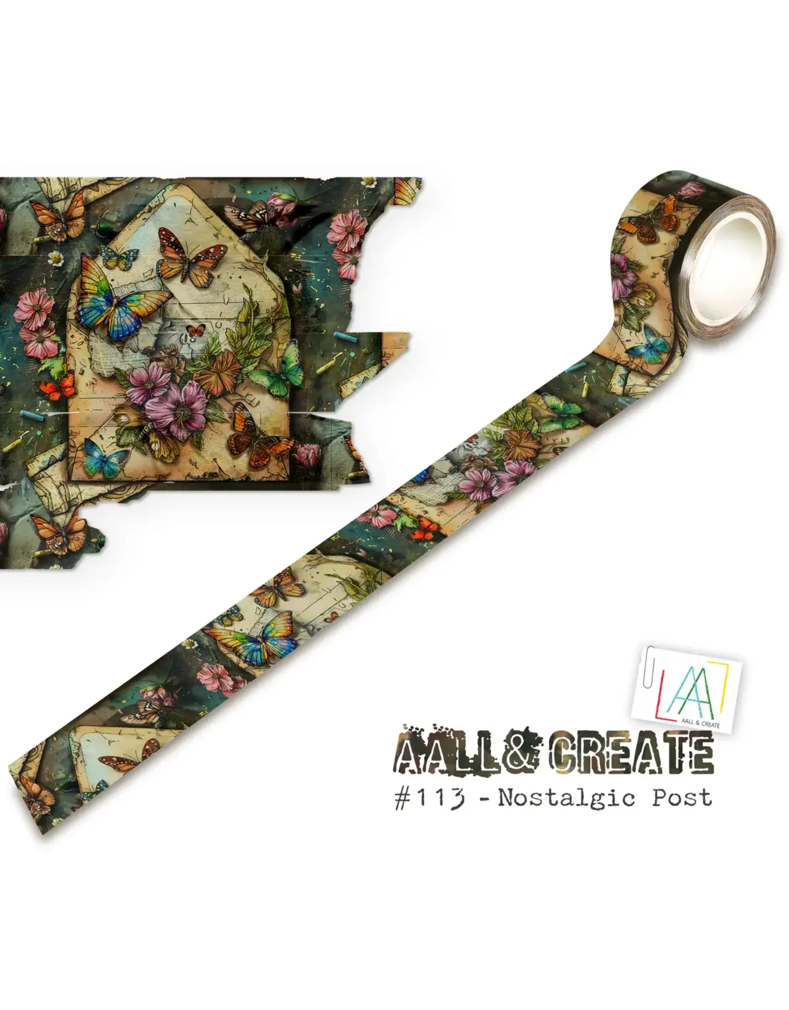 AALL & CREATE AALL & CREATE #113 NOSTALGIC POST WASHI TAPE