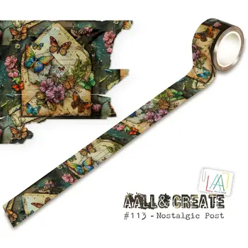 AALL & CREATE AALL & CREATE #113 NOSTALGIC POST WASHI TAPE