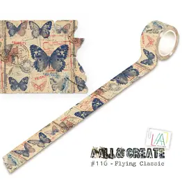AALL & CREATE AALL & CREATE #116 FLYING CLASSIC WASHI TAPE