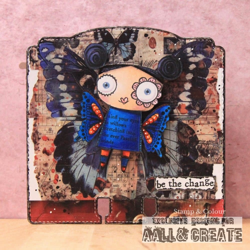 AALL & CREATE AALL & CREATE #117 CORAL WINGS WASHI TAPE