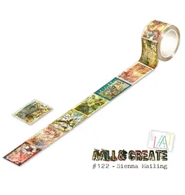 AALL & CREATE AALL & CREATE #122 SIENNA MAILING WASHI TAPE