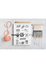 SIMPLY GRAPHIC SIMPLY GRAPHIC PLANCHE 100% PURE LAINE CLEAR STAMP SET