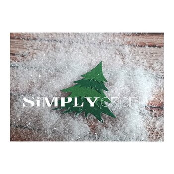 SIMPLY GRAPHIC SIMPLY GRAPHIC DIES SAPIN EN 4 PARTIES DIE SET