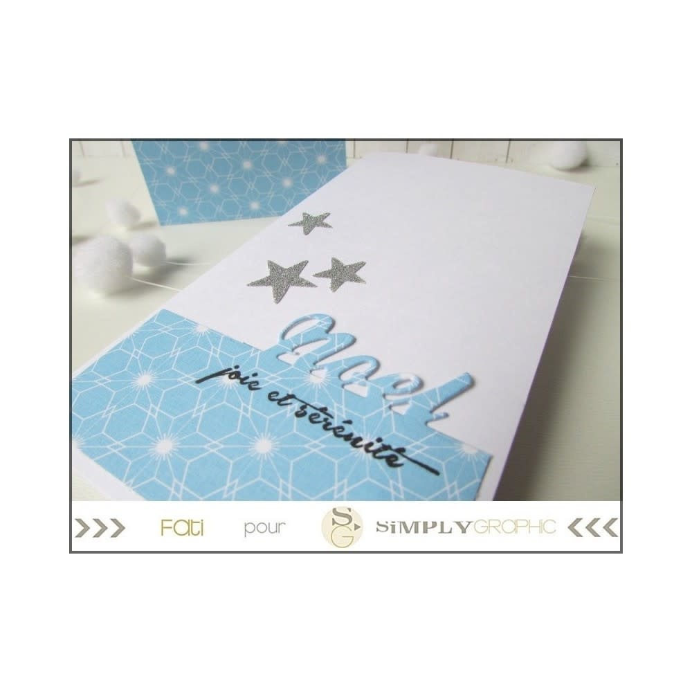 SIMPLY GRAPHIC SIMPLY GRAPHIC DIES SET DE NOEL DIE SET
